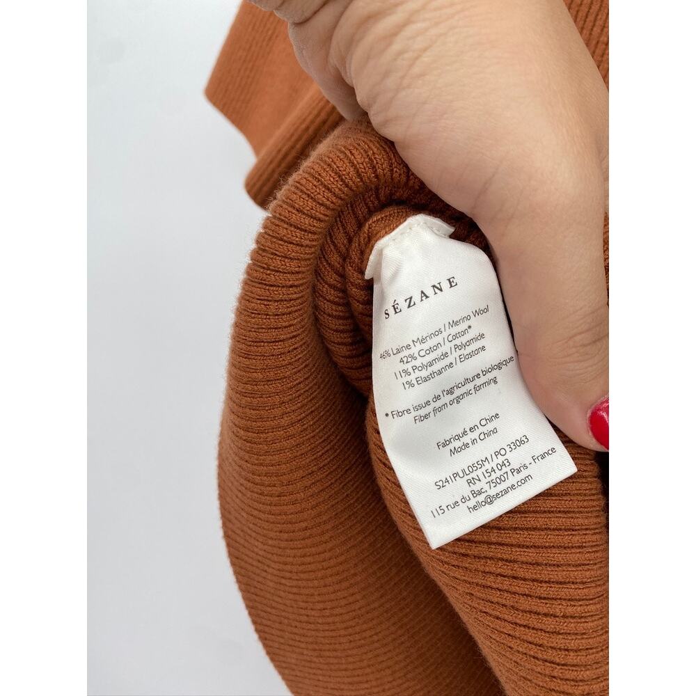 Sezane L Eloy Jumper in Camel - Picture 6 of 6